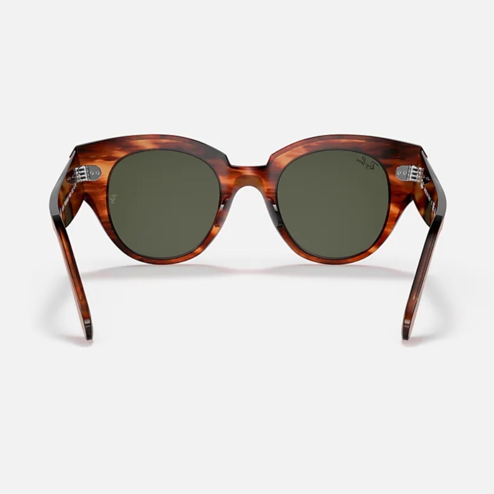 Ray-Ban Tortoise Shell Frame Sunglasses - Roundabout - Picture 3 of 8